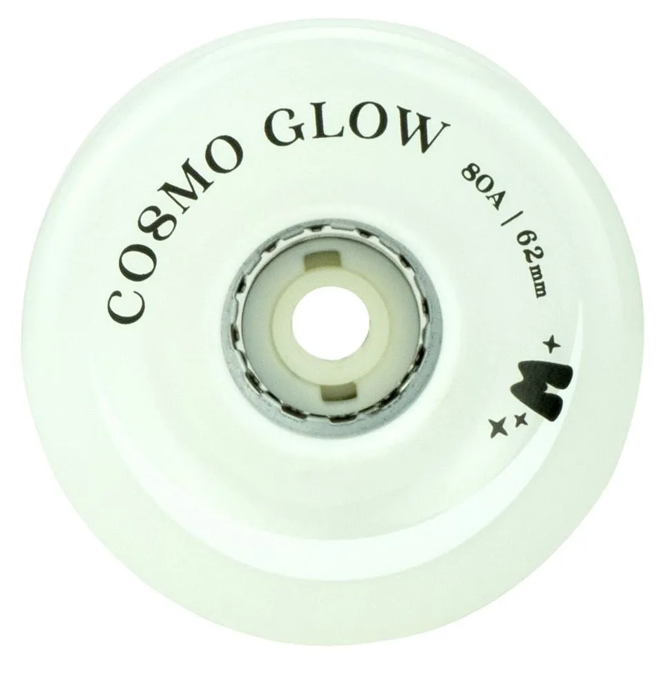 Moxi Cosmo Glow Wheels - White Rain Glow