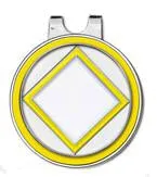 NA Yellow Magnetic Golf Marker