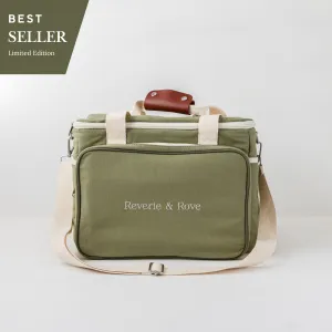 Natura Picnic Cooler Bag - Sage