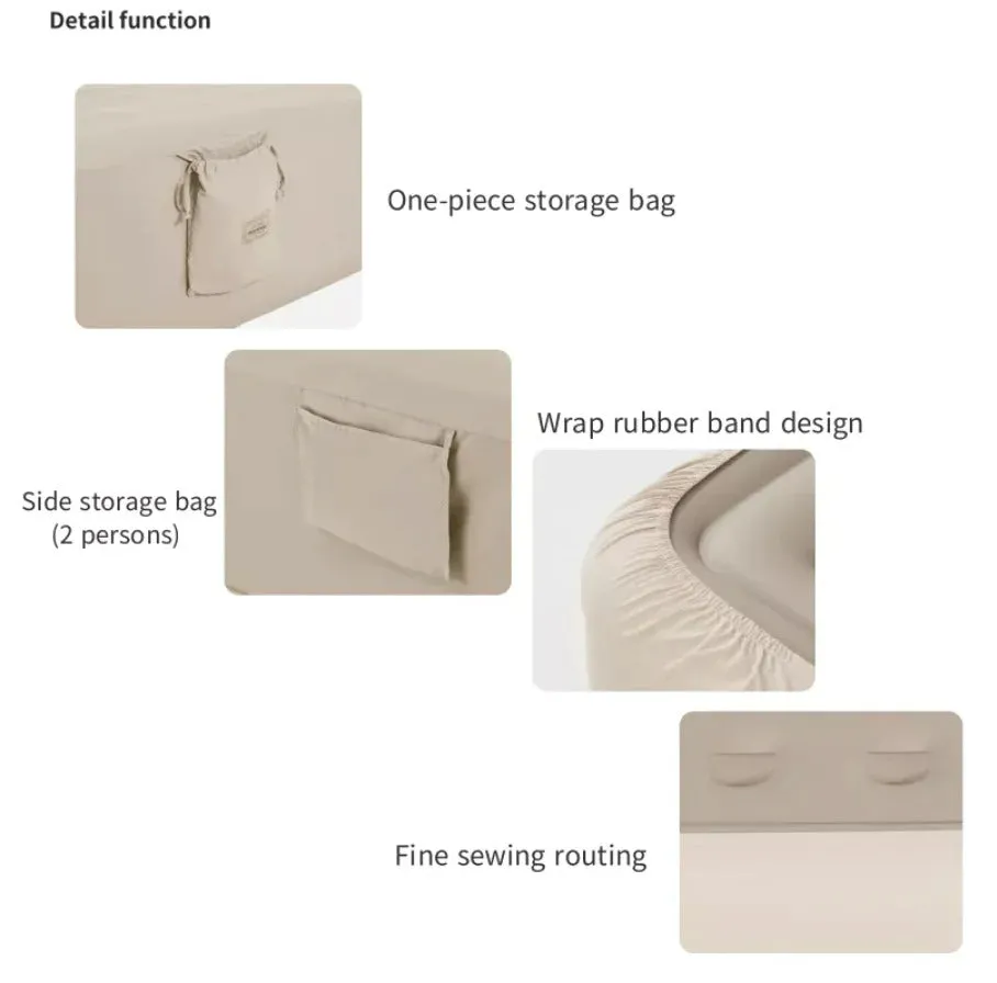 Naturehike - Half Summer - Cotton Air Cushion Bedspread Cover Single