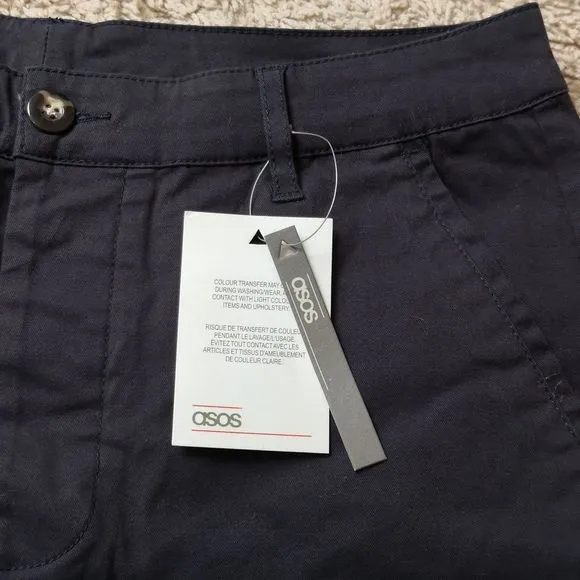 New ASOS Women short hiking casual 4 pocket Sz 32
