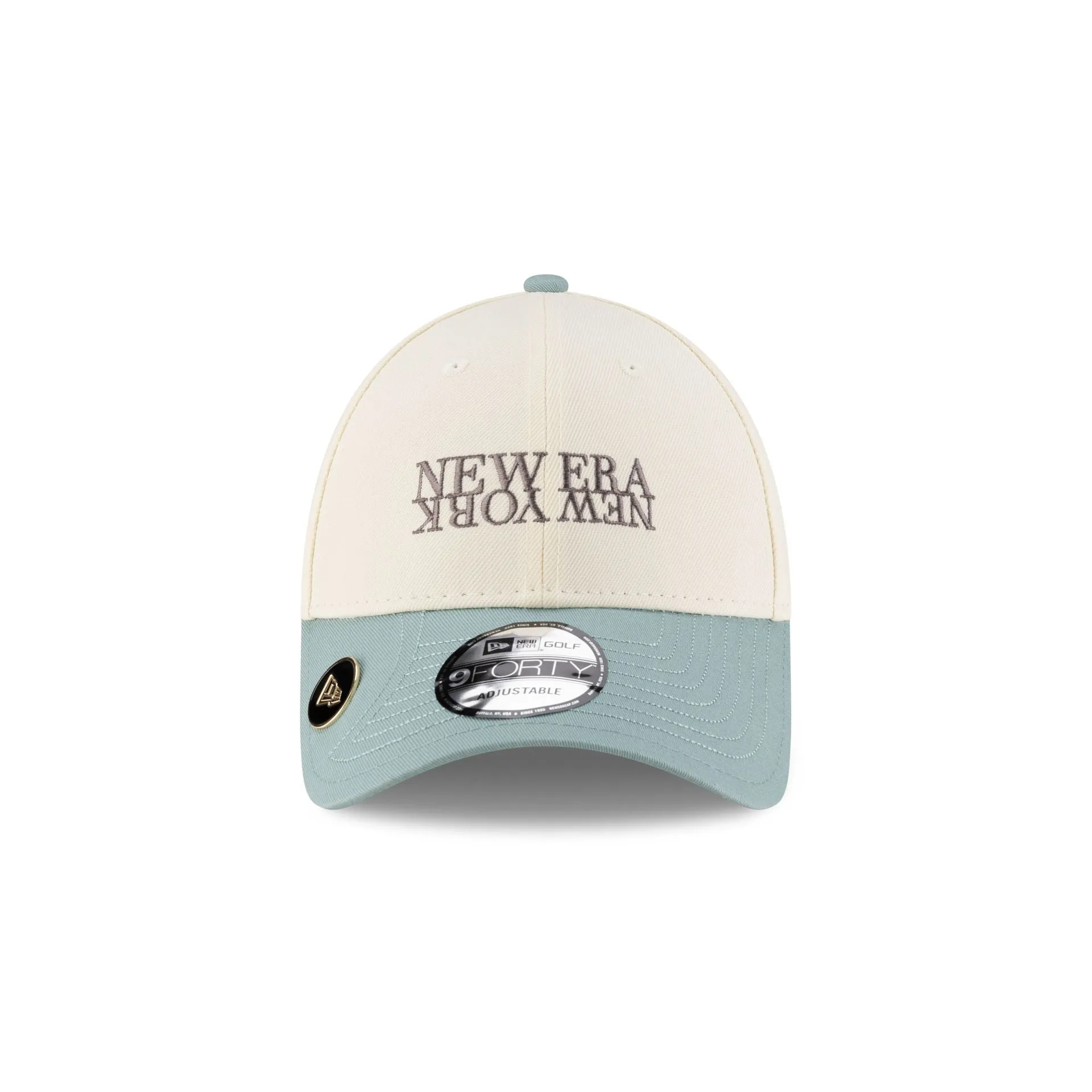 New Era Cap Two-Tone Ballmarker Blue 9FORTY Adjustable Hat