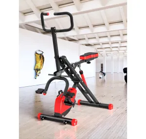 New in box! PLH Fitness Versa 2-In-1 Bike in Red/Black, MSRP $399 