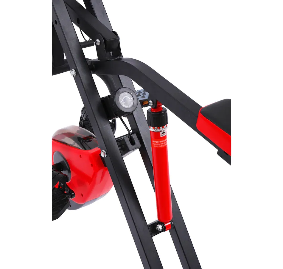 New in box! PLH Fitness Versa 2-In-1 Bike in Red/Black, MSRP $399 
