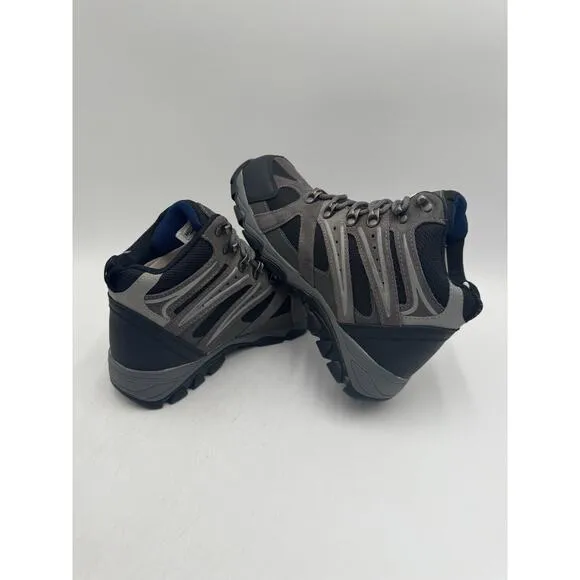 NEW Iron Age SURVEYOR Men's Hiking Boot Grey/Black US Size 10 Wide NIB