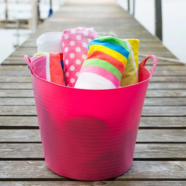 NEW MEDIUM GORILLA TUB 26L, PINK! You can use this tub for everything! BUILT TO LAST!