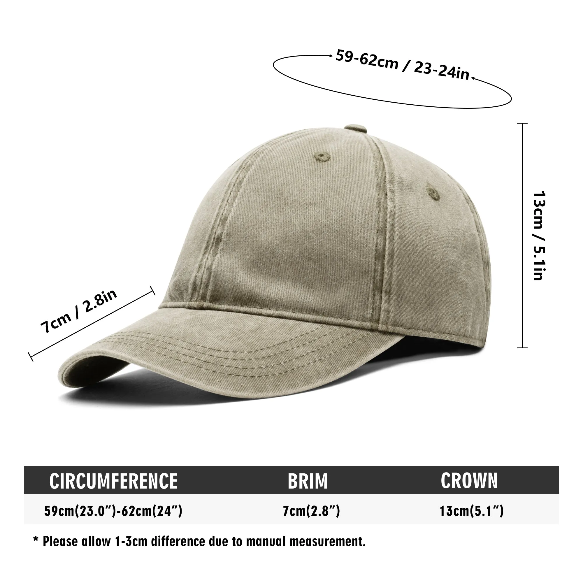 No Weapon Against Me Shall Prosper Typography Embroidered Denim Baseball Cap