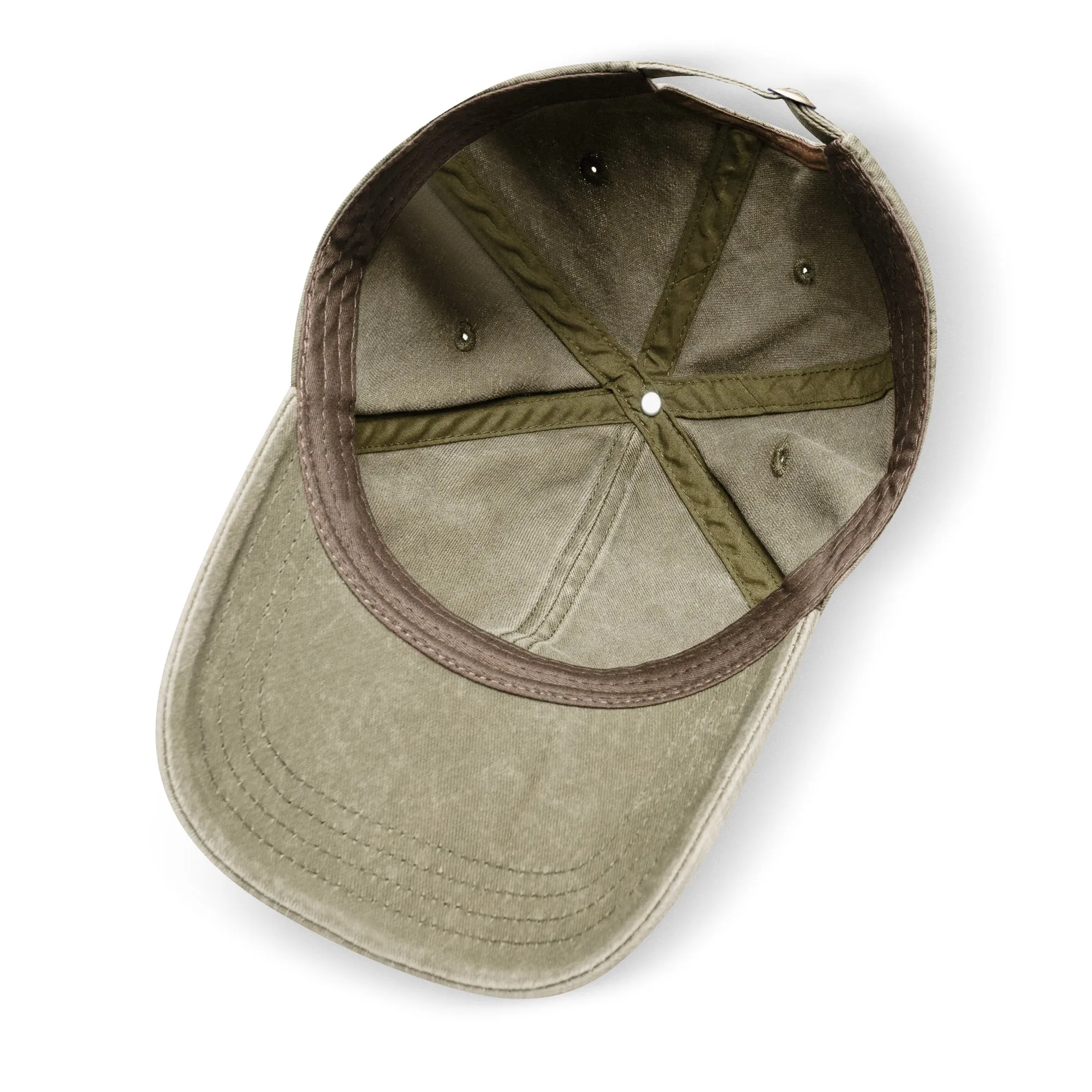 No Weapon Against Me Shall Prosper Typography Embroidered Denim Baseball Cap