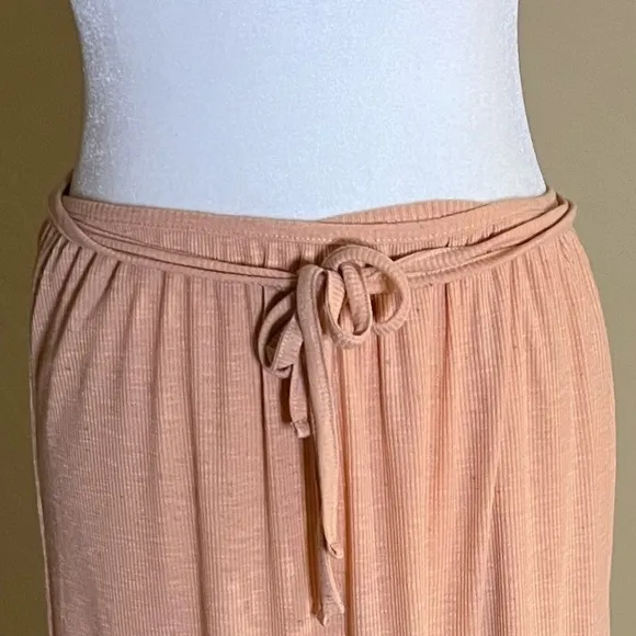 NWT Free People Beach Endless Summer Convertible Maxi Skirt Peach Size Small