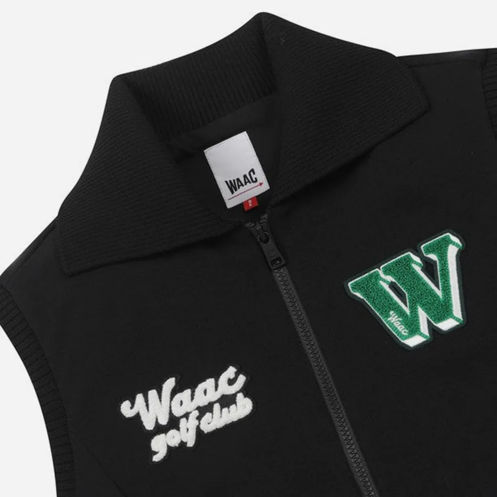 Áo Golf Tay Ngắn Nữ Waac Stadium Jersey - Đen