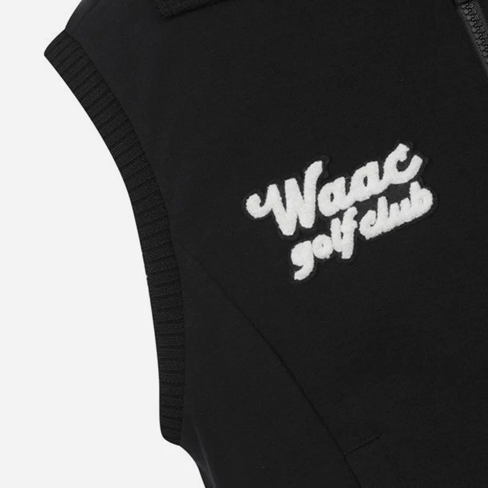 Áo Golf Tay Ngắn Nữ Waac Stadium Jersey - Đen