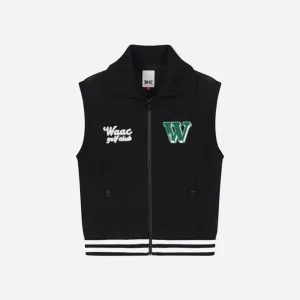 Áo Golf Tay Ngắn Nữ Waac Stadium Jersey - Đen
