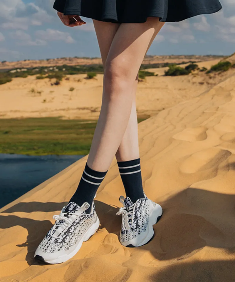 OBER Golf Line Crew Socks - Navy