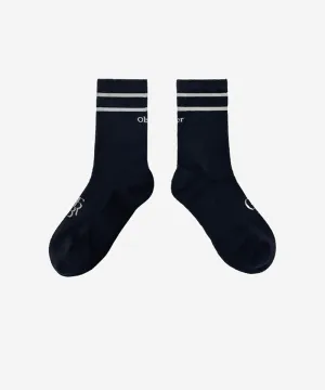 OBER Golf Line Crew Socks - Navy