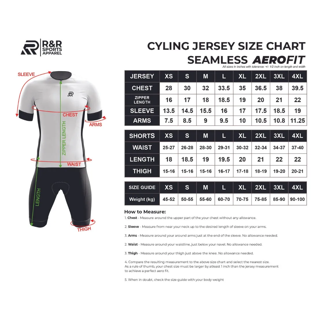 Ocean Rose Seamless Cycling Jersey