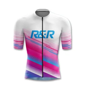 Ocean Rose Seamless Cycling Jersey