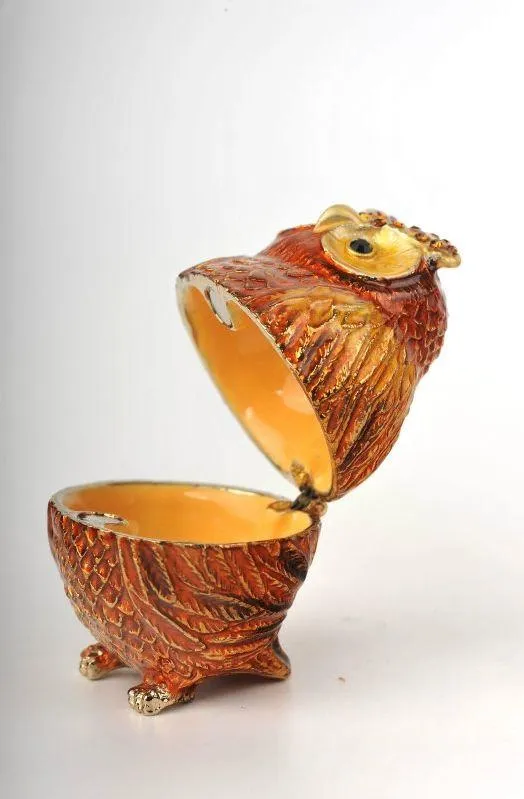 Orange Love Owl