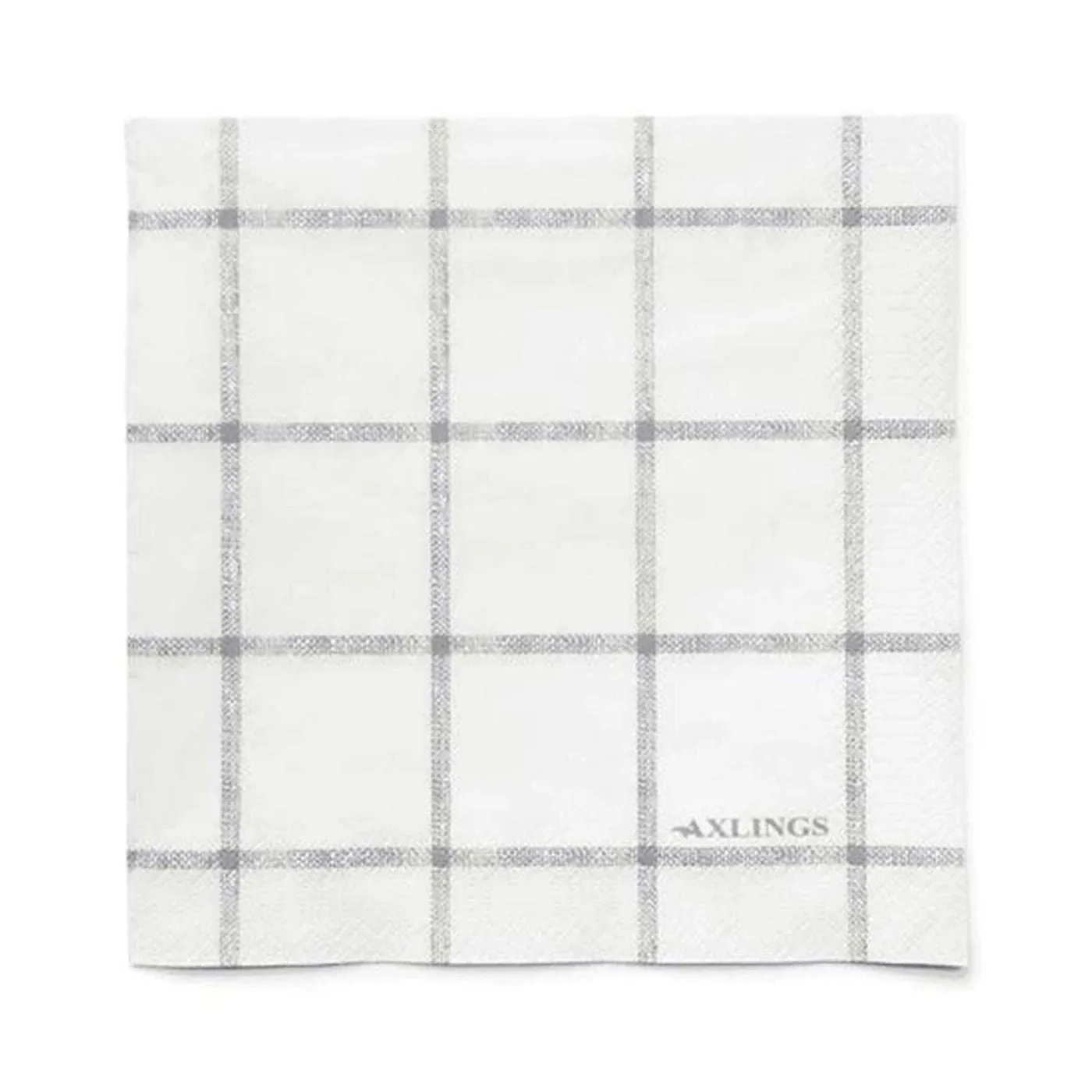 Paper Luncheon Napkin Windowpane