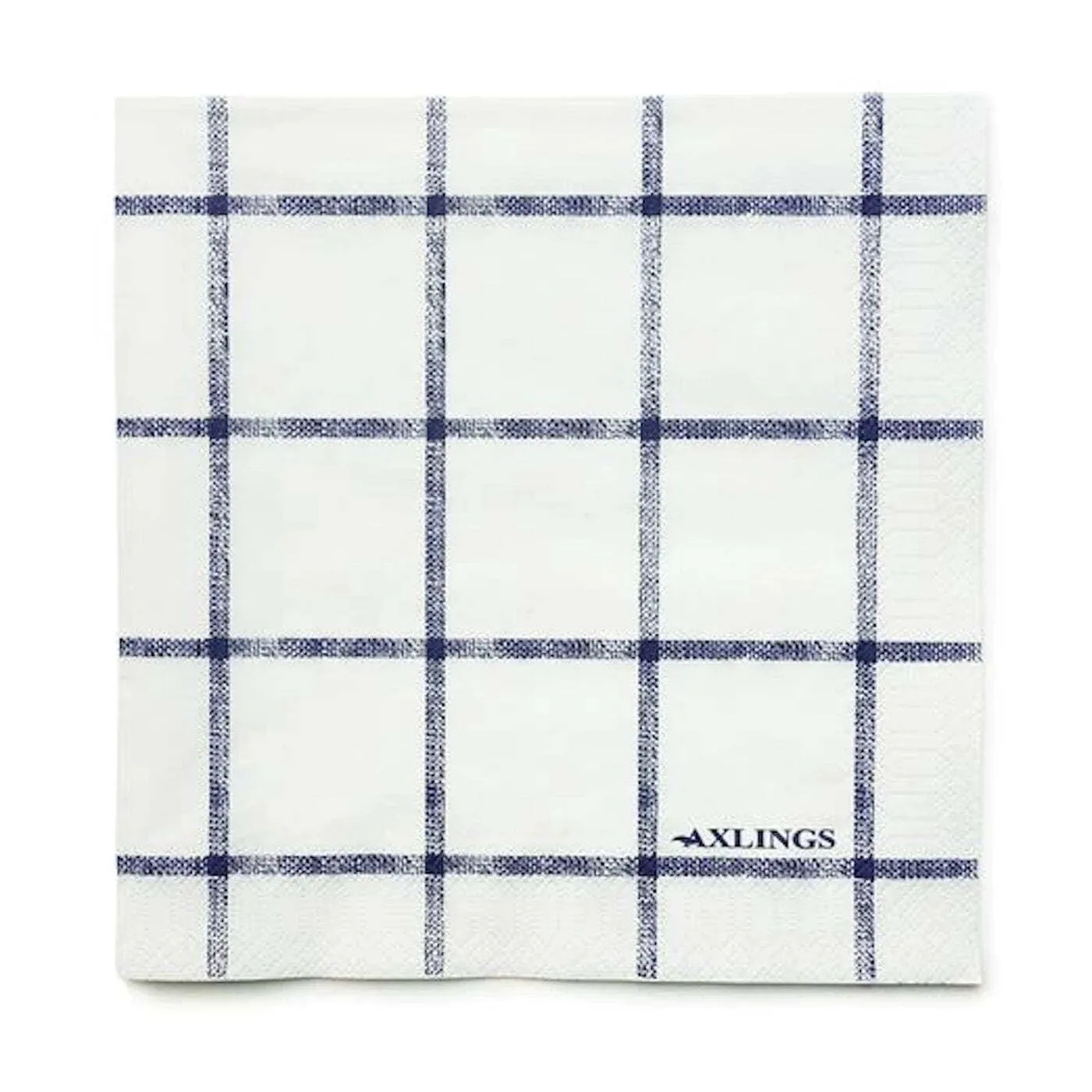 Paper Luncheon Napkin Windowpane