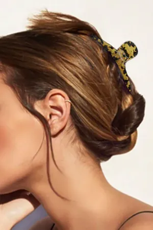 Patterned Hair Claw Clip