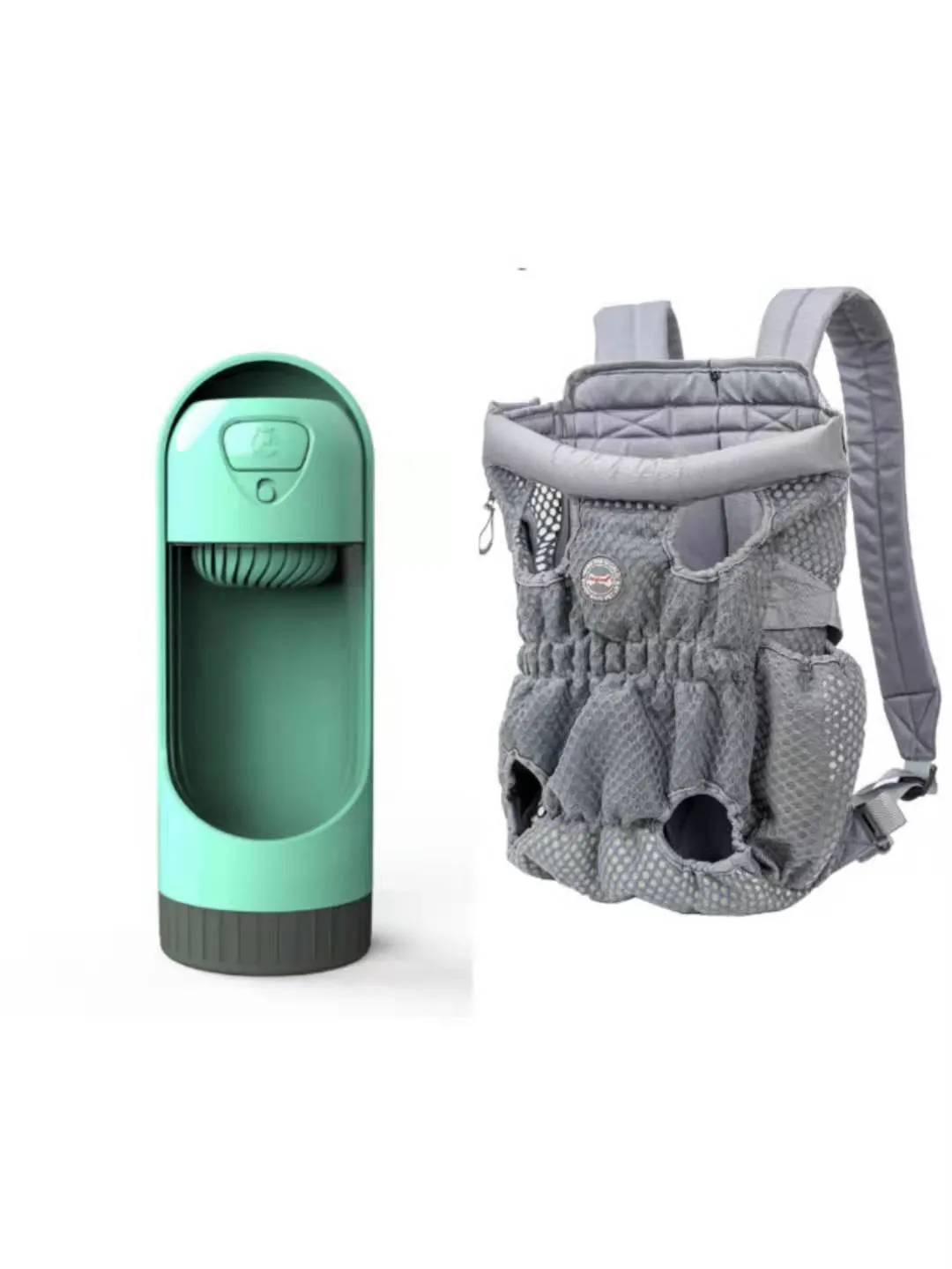 Pet Carrier Backpack Outdoor Travel Mesh Breathable Shoulder Bags
