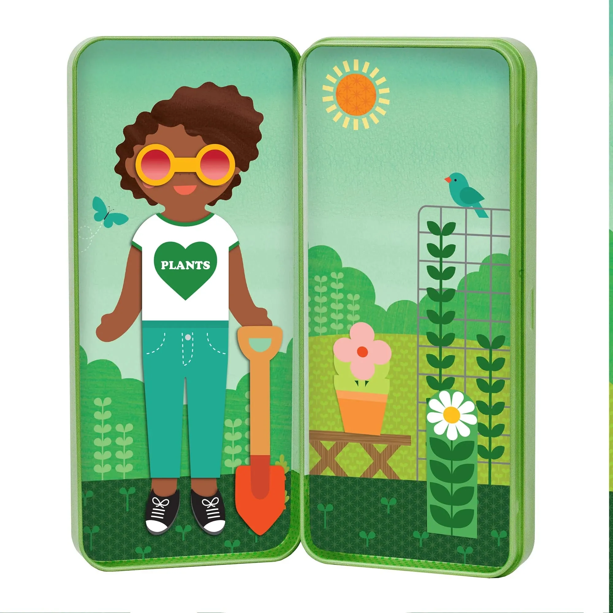 Petit Collage - Magnetic Play Set - In The Garden