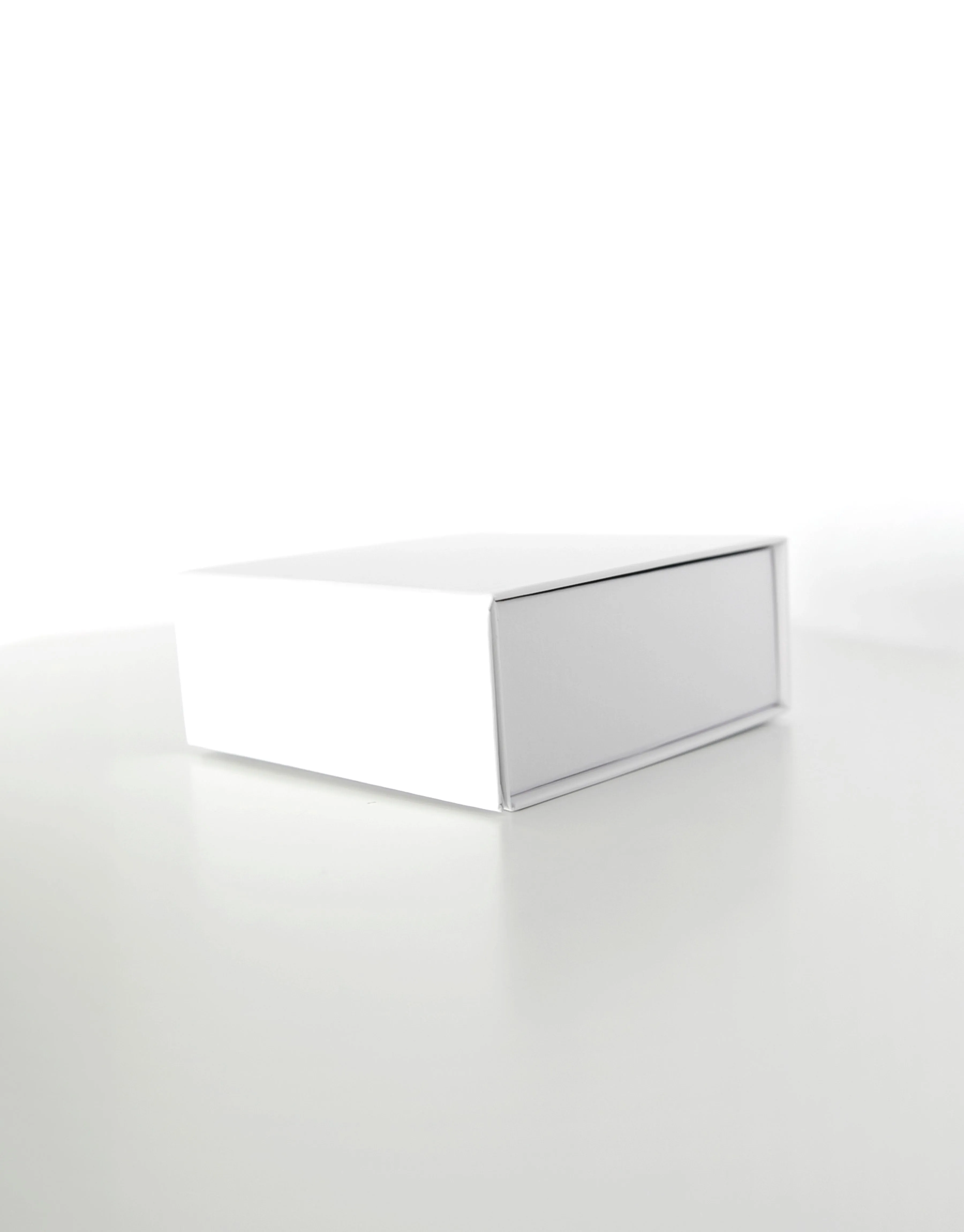 Petite Gift Box - Elegant and Chic Matt White Magnetic Closure Box