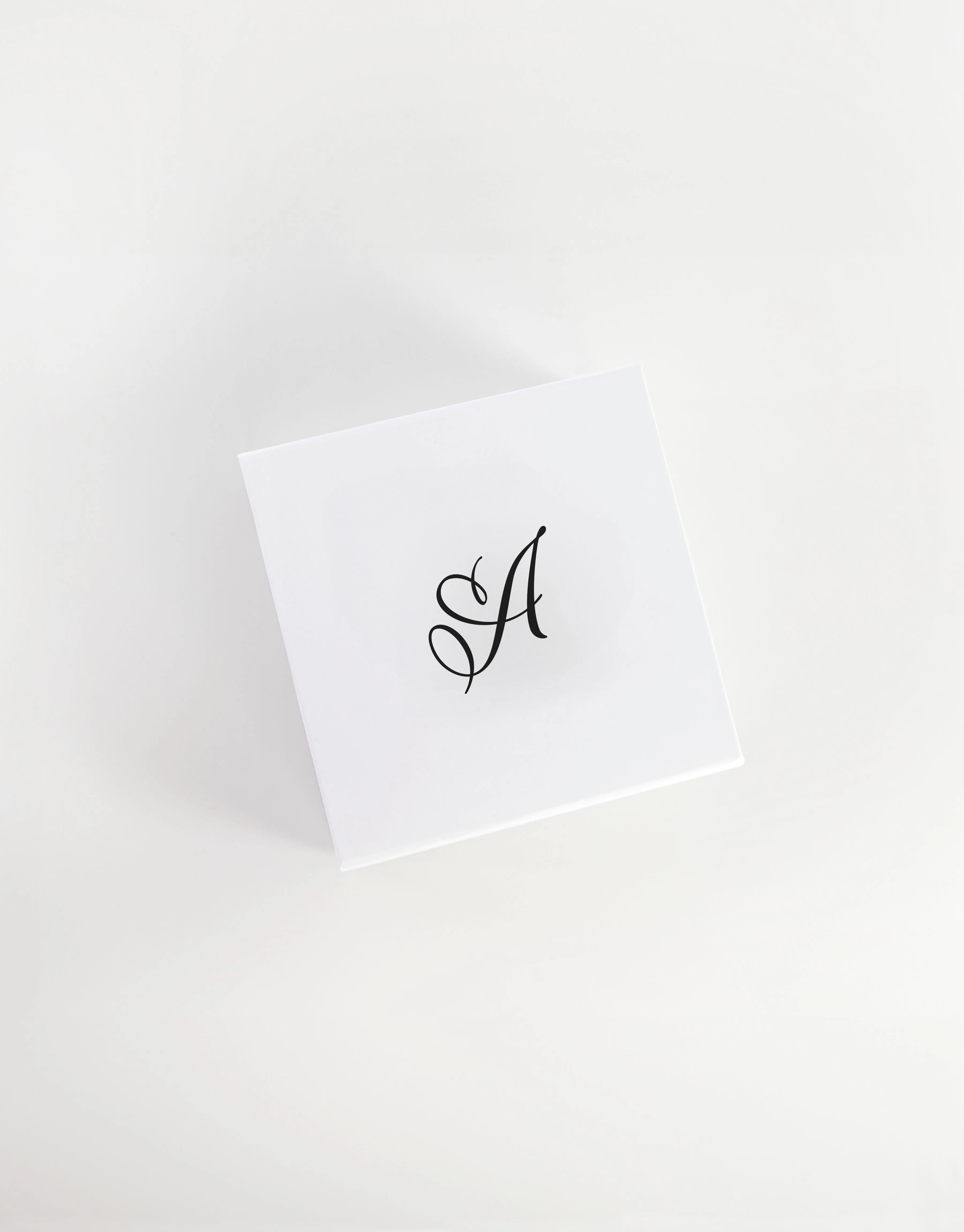 Petite Gift Box - Elegant and Chic Matt White Magnetic Closure Box