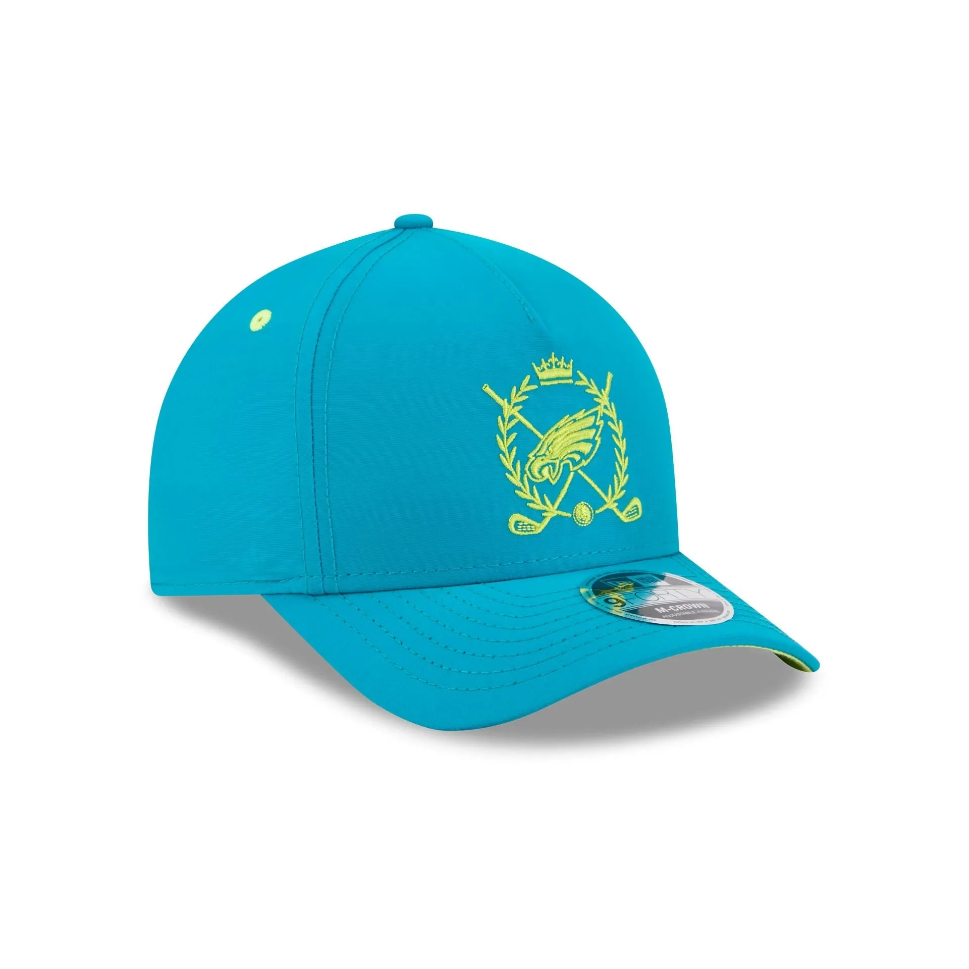 Philadelphia Eagles Tee Time 9FORTY M-Crown A-Frame Snapback Hat