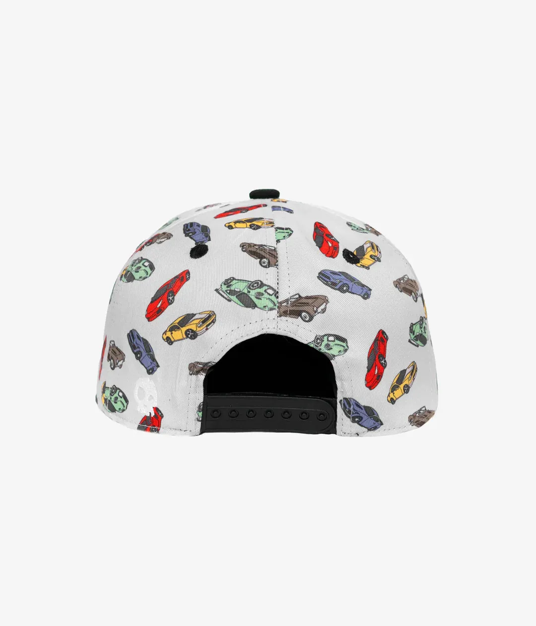 Pitstop Snapback-White Sand