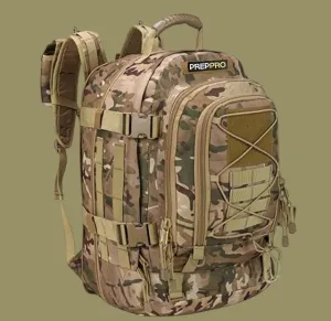 PrepPro Tactical Expandable Backpack – 3-Day Waterproof Survival Pack