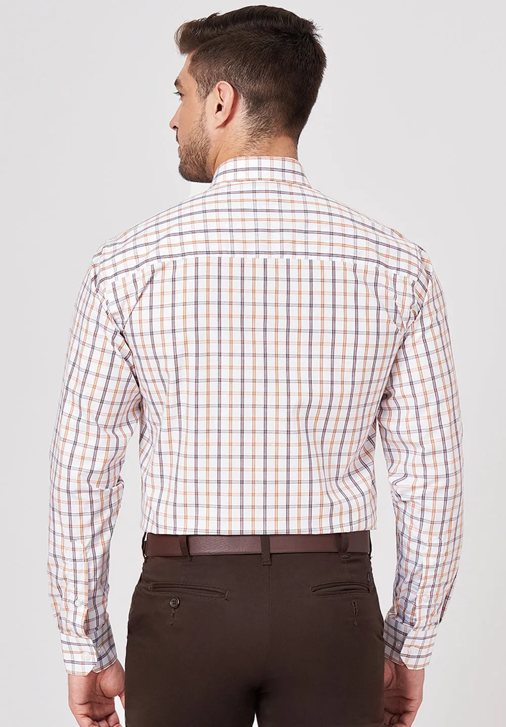 Pure Cotton Formal-slim Fit Shirt - S43534