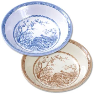 Quail China Cereal Bowl