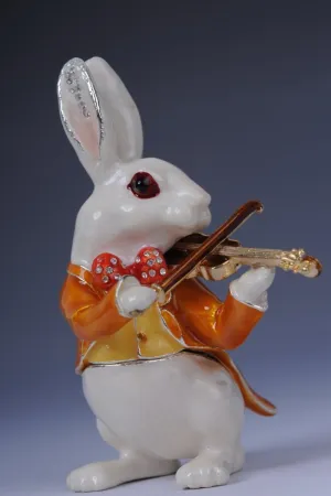 Rabbit Playing the Violin