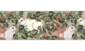 Rabbits B33962 Wallpaper Border