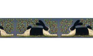 Rabbits KD8104B Wallpaper Border