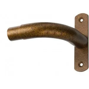 Radius Brackets for 1" Iron Pole, pair.