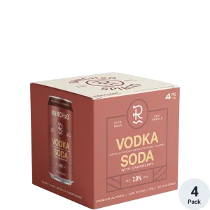 Ranch 20 Spirits Vodka Soda (4 Pack) 355 ml