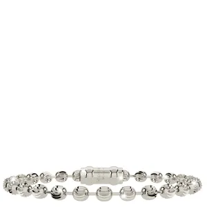 Rebecca My World Diamond Cut Silver Bracelet