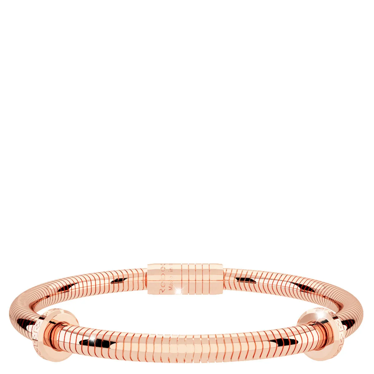 Rebecca My World Rose Gold Snake Bracelet