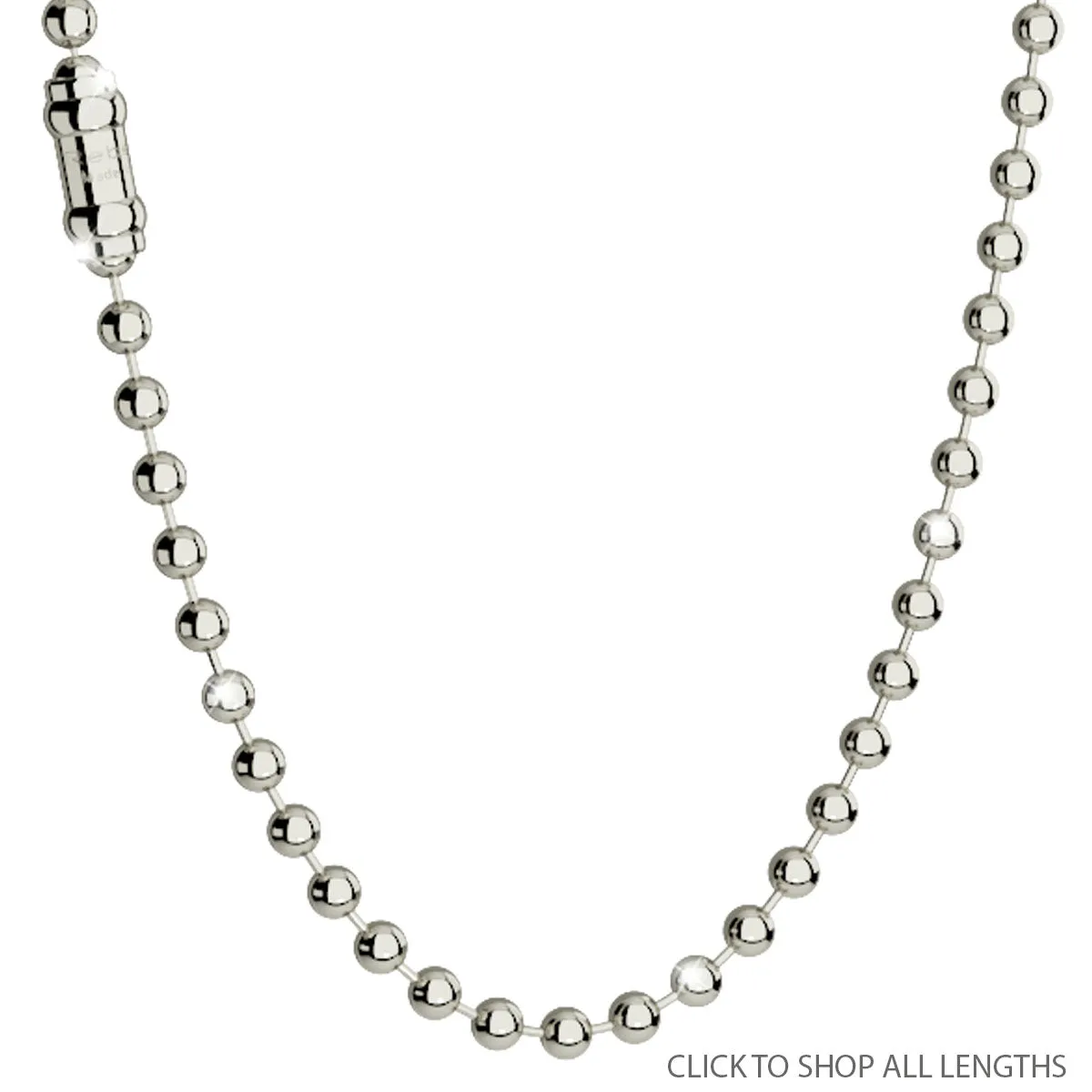 Rebecca My World Thick Silver Necklace