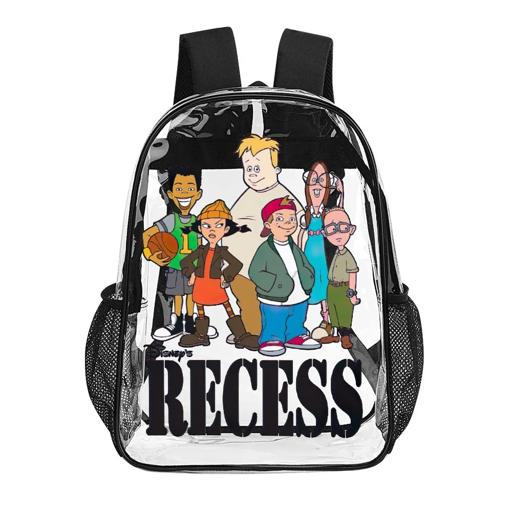 Recess Crew Transparent Backpack 17 Inch