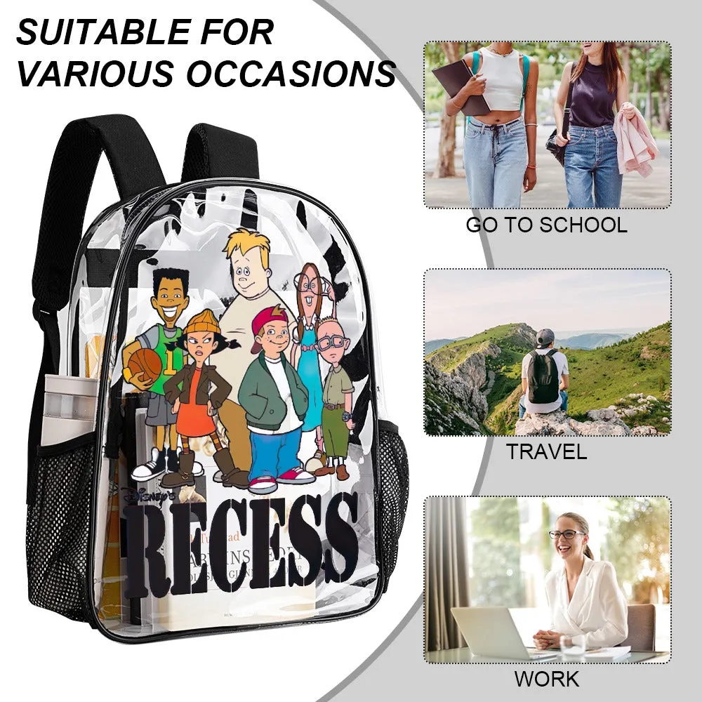 Recess Crew Transparent Backpack 17 Inch