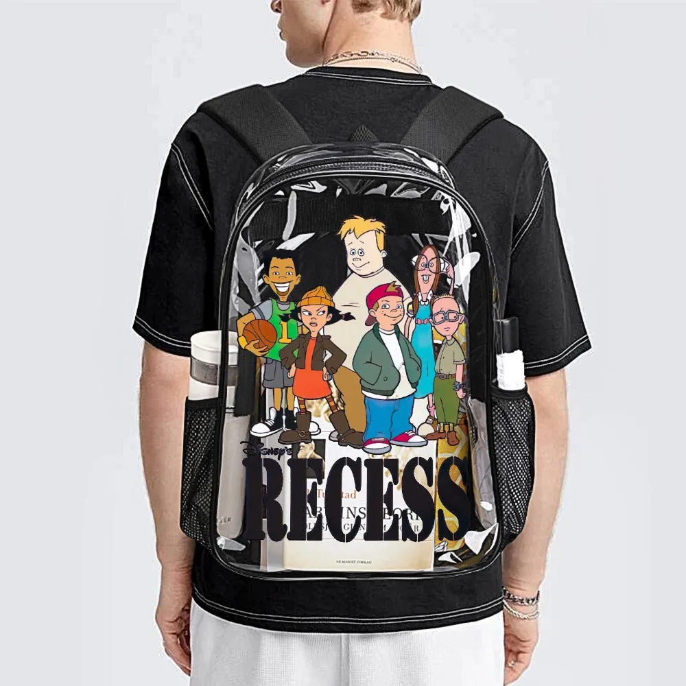 Recess Crew Transparent Backpack 17 Inch