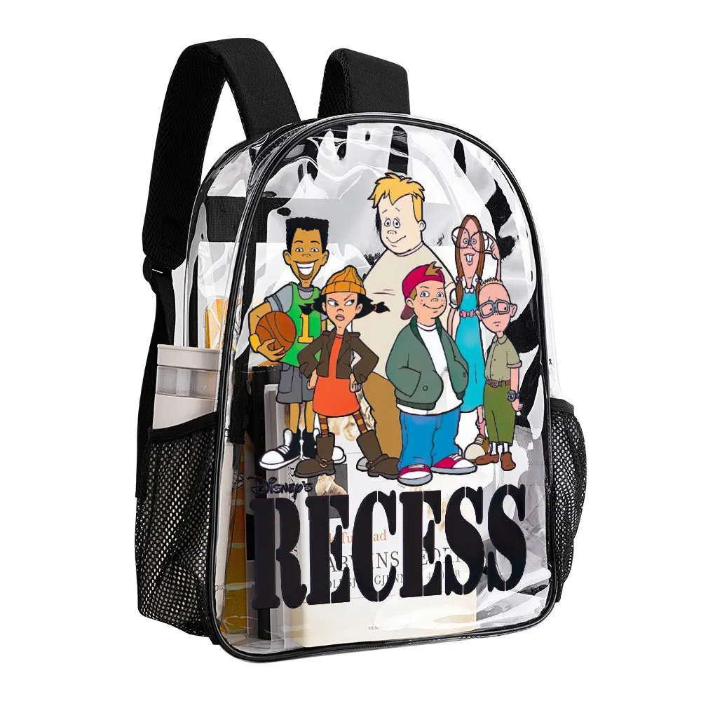 Recess Crew Transparent Backpack 17 Inch