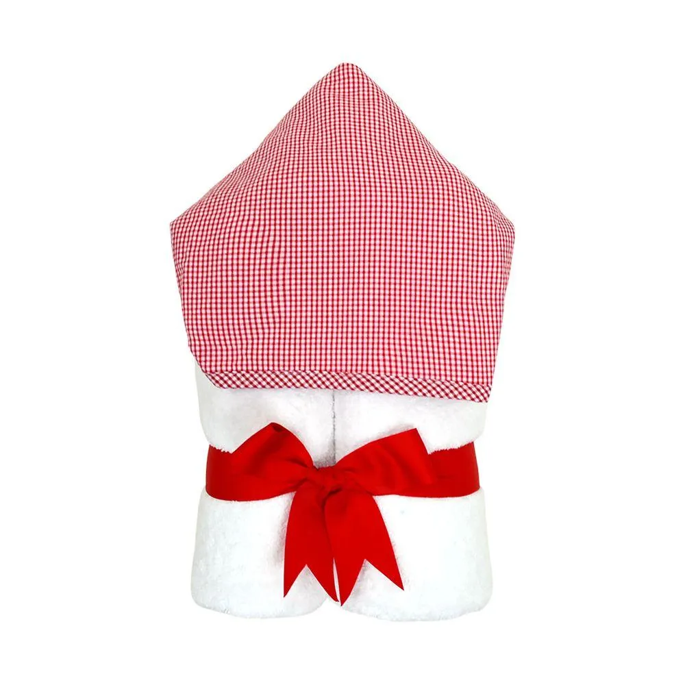 Red Small Check Everykid Towel