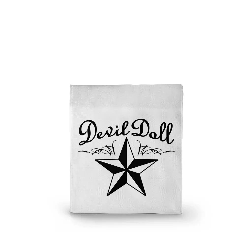 Reusable Nautical Star Lunch Bag - 2 sided