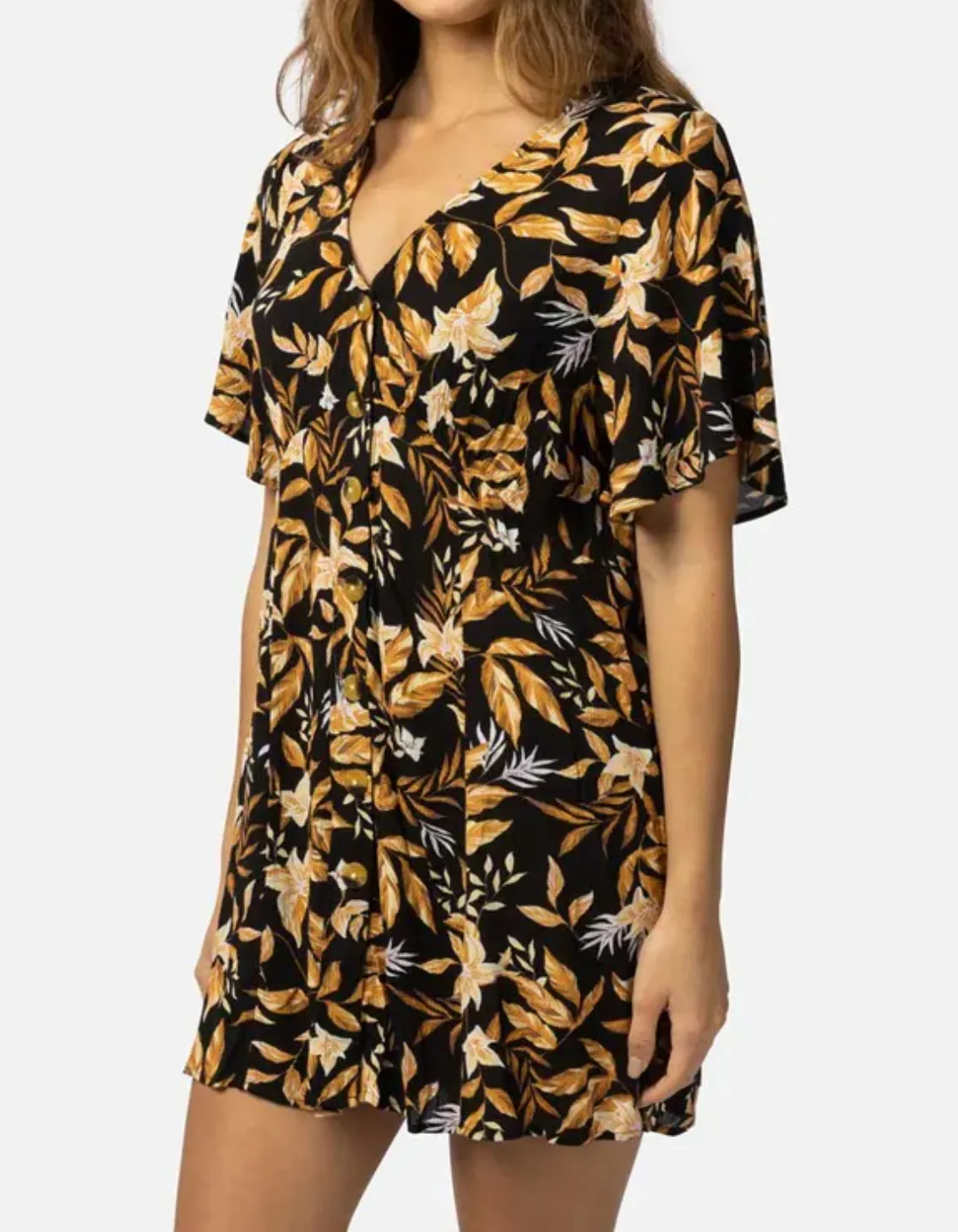 Rip Curl La Isla Button Through Dress