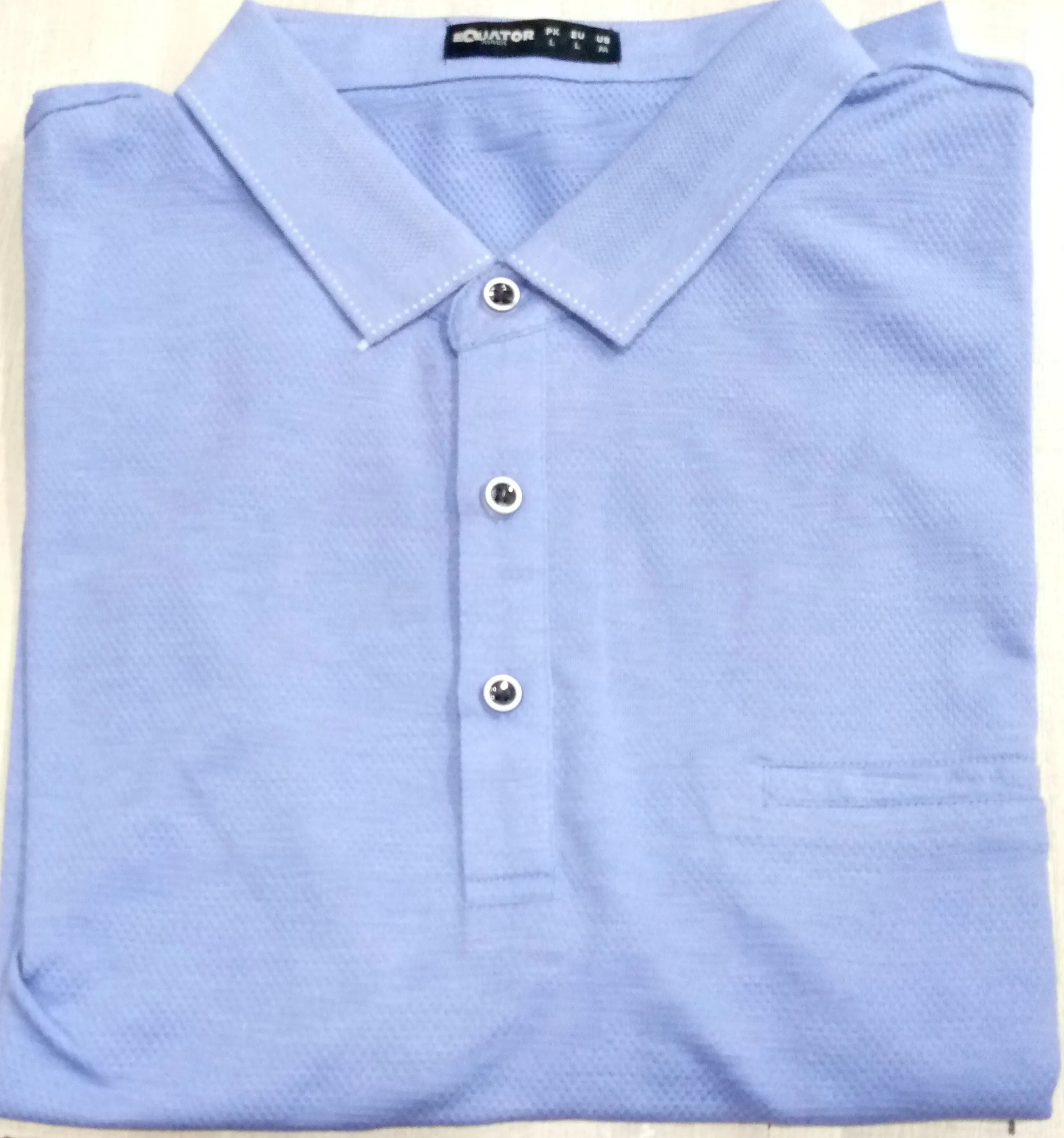 ROYAL BLUE PIQUE POLO