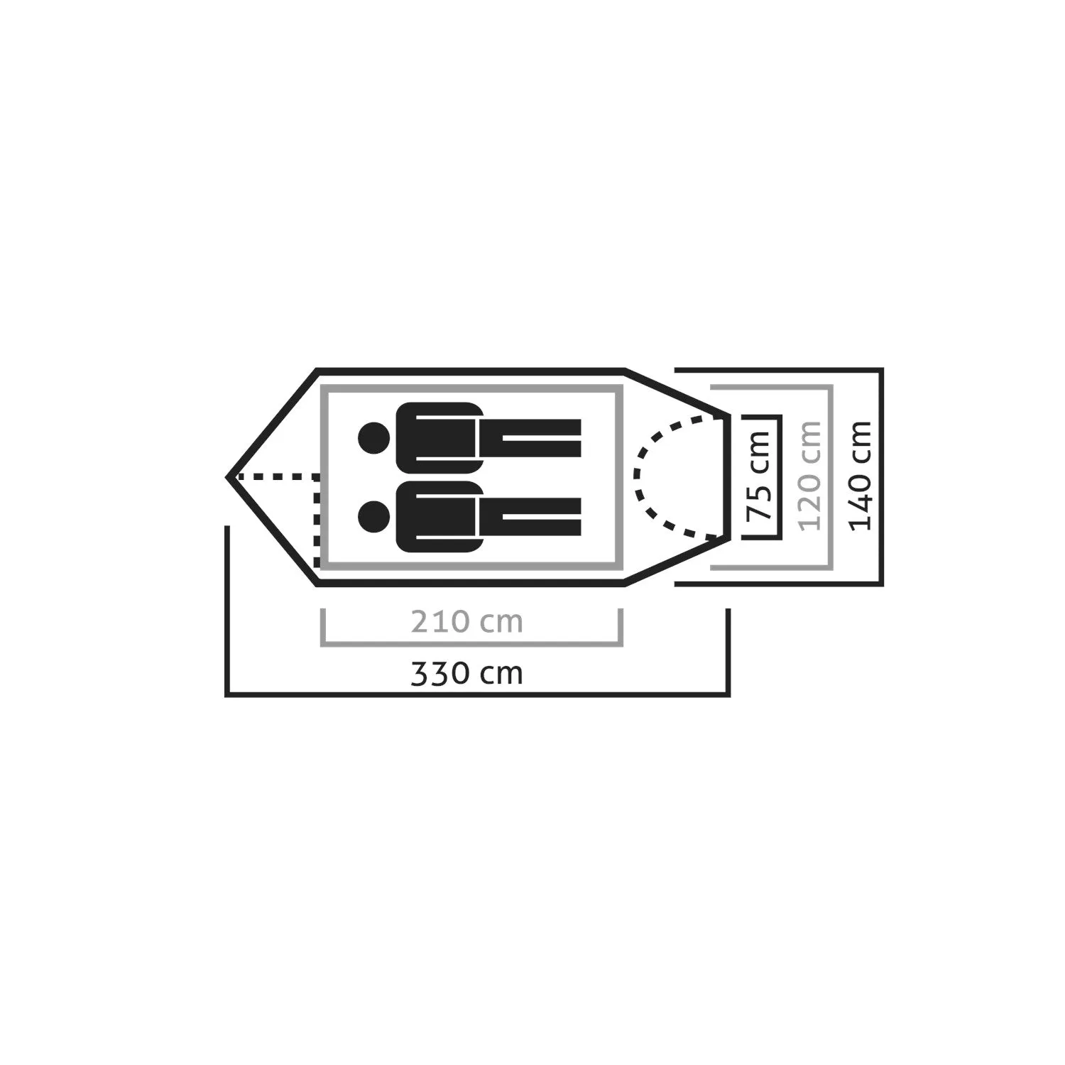 Salewa Sierra Leone 3  Season Tent